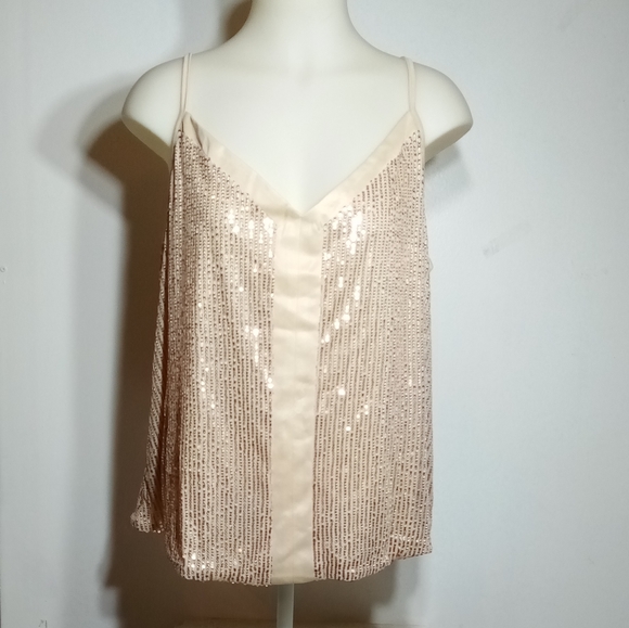 Shein Curve Sequin Cami Top Sz 1XL - Picture 5 of 9